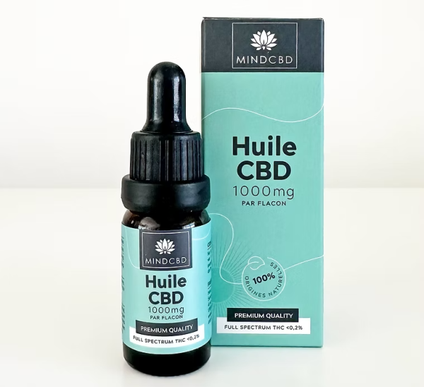 Huile CBD Premium Full Spectrum, 10% (1000mg)