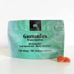 Gummies CBD 30mg + THC 5mg / Pastéque