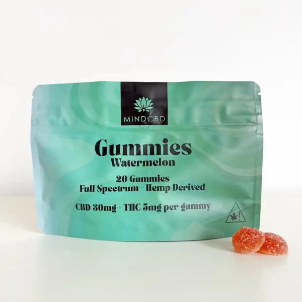Gummies CBD 30mg + THC 5mg / Pastéque