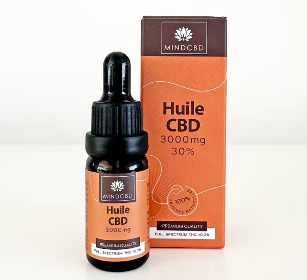 Huile CBD Full Spectrum, 30% (3000mg)