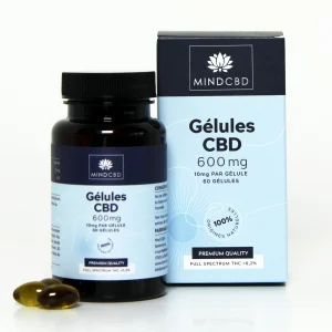 Gélules CBD Full Spectrum 600mg