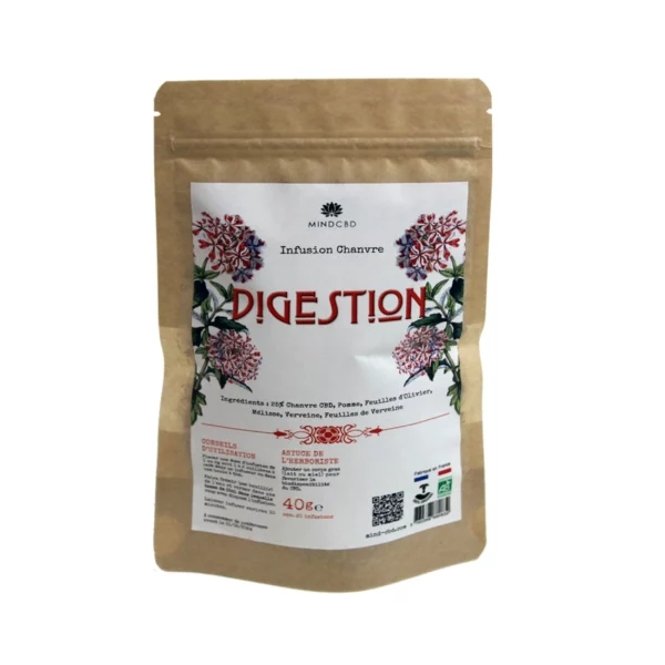 Infusion Digestion, Fleur de Chanvre CBD (25%), 40g