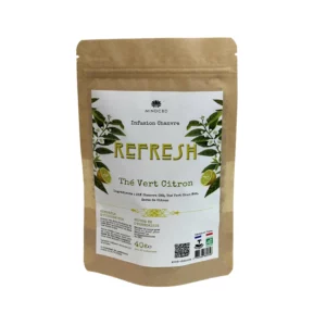 Thé Vert Citron, Refresh, Fleur de Chanvre CBD (25%), 40g